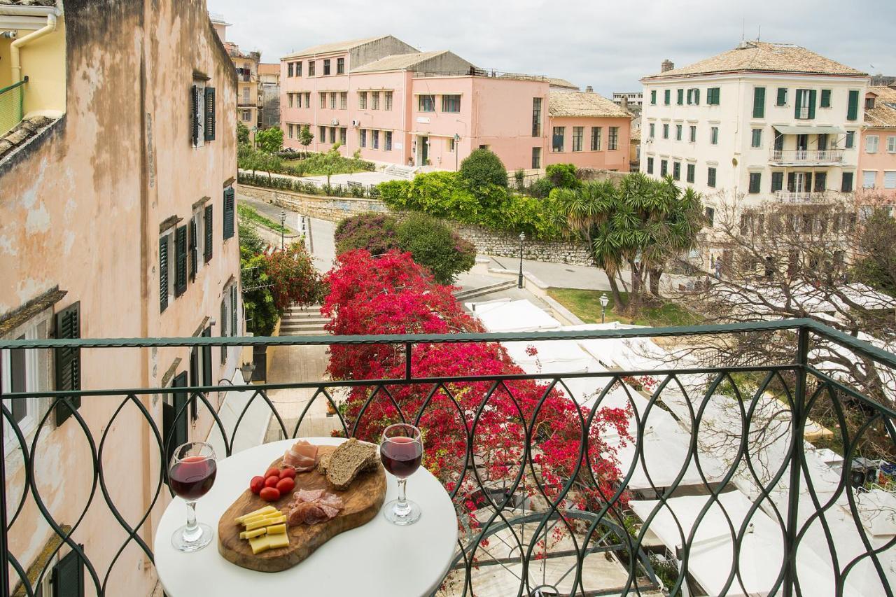 Corfu  Deluxe Town Hall Square Flat In Historical Center 3 מראה חיצוני תמונה